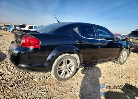 2012 Dodge Avenger Sxt z USA, uszkodzony, nr VIN 1C3CDZEG5CN267013